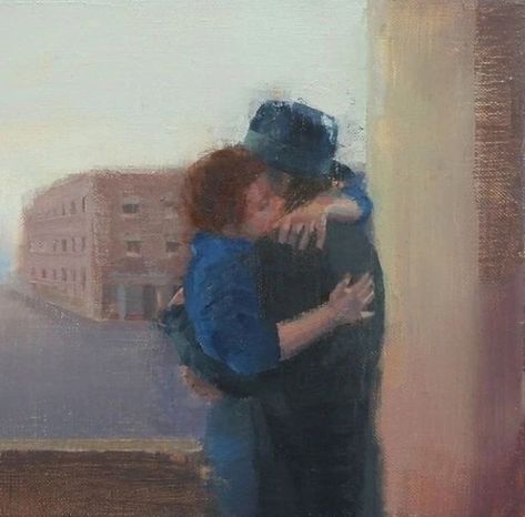 Hug Painting, Hopper Paintings, Paintings Old, Edward Hopper Paintings, Family Hug, Love Quotes Photos, Boho Romper, Edward Hopper, Pics Art