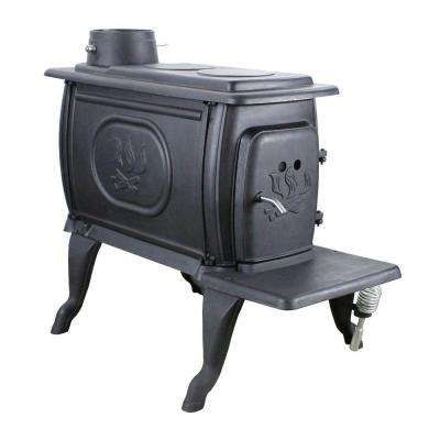 Logwood 900 sq. Ft. EPA Certified Cast Iron Stove Coal Burning Stove, Cargo Camper, Us Stove Company, Small Wood Burning Stove, Cooking Range, Outdoor Kitchen Appliances, Cast Iron Stove, Cooking Stove, Pellet Stove