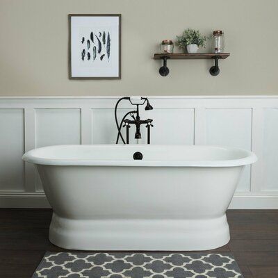 Bathtub Sizes, Pedestal Tub, Slipper Tubs, Cast Iron Bathtub, Diy Organizer, Vintage Tub, Cast Iron Tub, Soaking Bathtubs, Clawfoot Tub