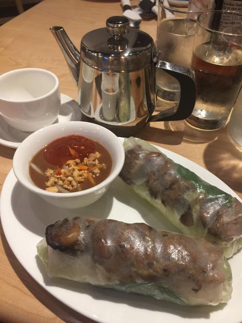 Grilled Pork Spring Rolls, Pork Summer Rolls, Pork Spring Rolls, Rolls Food, Be Irresistible, Summer Rolls, Filipino Food, His Secret Obsession, Grilled Pork