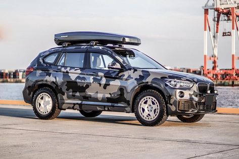 Do it all BMW X1 F48 Off Road Build With a Lift Kit & A/T Tires Bmw X3 Offroad, Bmw Offroad, Off Road Build, All Terrain Tires, Off Road Tires, All Terrain Tyres, Bmw X1, Bmw 5 Series, Mountain Resort