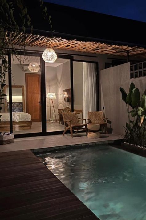 🏨 Immerse in the chic allure of our tranquil villa, just 300m from Canggu Beach! Experience the luxurious interior style and indulge in your own private pool retreat. 🌅 Embrace Bali's captivating essence amid lush greenery, with the beach just a short stroll away. 🌴🏖️ Book your stay now! By booking through this affiliate link, you get an amazing stay & Sophie earns a small commission - a win-win! 💖 #TranquilVillaCanggu #LuxuriousPoolRetreat #BaliGetaway 🏨🌊🌴 Bali Getaway, Canggu Beach, Bali Luxury, Dipping Pool, Luxurious Pool, Luxurious Villa, Luxurious Interior, Spa Retreat, Plunge Pool