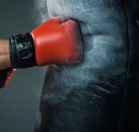 How to Measure Force on a Punching Bag | livestrong Hand Gloves Fashion, How To Punch, Boxing Punching Bag, Rope Exercises, Boxing Punches, Boxing Quotes, Boxing Equipment, Sketch A Day, Heavy Bags