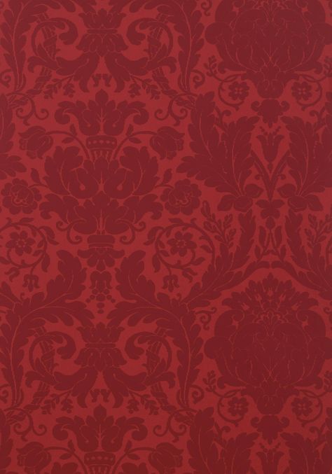 Beautiful House Images, Monochromatic Room, Tropical Fabric Prints, Thibaut Wallpaper, Red Damask, Victorian Wallpaper, Shakti Goddess, Textile Prints Design, Theatre Stage