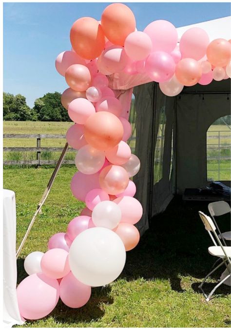 Diy Balloon Arch, Balloon Arch Kit, First Communion Party, Small Balloons, Tent Decorations, Diy Balloon, Communion Party, Summer Garden Party, Large Balloons