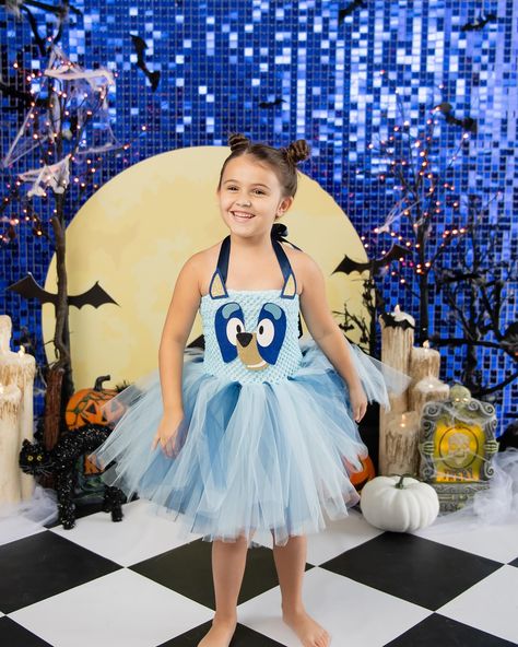 💙BLUEY💙 Our adorable Bluey kids costume is now available! Let your little one step into the world of imagination and adventure, just like their favorite character. Perfect for dress-up, Halloween, or everyday play—this costume is ready to bring smiles and endless fun! Don’t miss out—grab yours today and watch your child’s face light up! Shop today at www.glamkidsboutiqueus.etsy.com #Bluey #BlueyDress #BlueyCostume #Halloween #KidsCostume #BabyClothing #KidsClothing #KidzOOTD #KidsFashion #Kid... Bluey Dress, Bluey Costume, Bluey Halloween, Photo Bleu, Kids Fashion Blog, Bluey Birthday, Girls Halloween, Halloween Photoshoot, Toddler Costumes