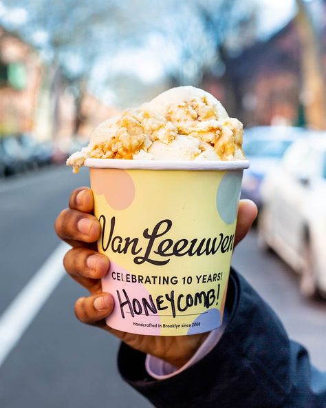 Van Leeuwen Ice Cream on Instagram: “Stop in & stock up on all your favs before the cold kicks in 🌬🍦💞 We can fix you a hand-packed pint of any flavor on the menu 💪” Ice Cream Pint Photography, Ice Cream Inspiration, Ice Cream Pint, Cream Photos, Ice Cream Photos, Cute Pastel Wallpaper, Ice Cream Truck, On The Menu, Packaging Ideas