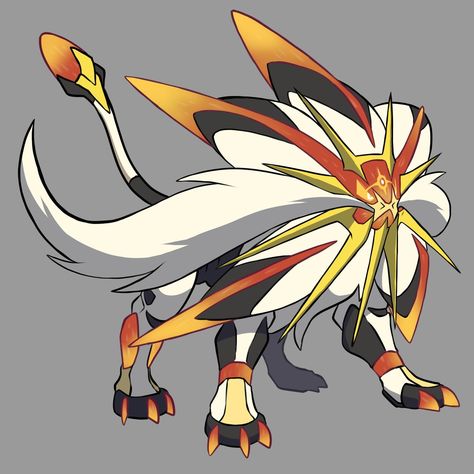 Day 15 of #megafaketober Mega solgaleo! despite looking all firey and orange, he's still psychic/steel #pokemon #pokemonsword… | Instagram Steel Pokemon, Pokémon Kandi, Pokemon Solgaleo, Deviantart Pokemon, Kartu Pokemon, Solgaleo Pokemon, Powerful Pokemon, Pokemon Dragon, Mega Pokemon