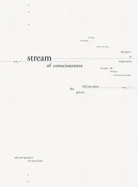 Making Art Quotes, Poetry Graphic Design, Stream Of Consciousness Art, Nothing Written, Academy Of Art University, Art University, Buch Design, Quote Design, Stream Of Consciousness