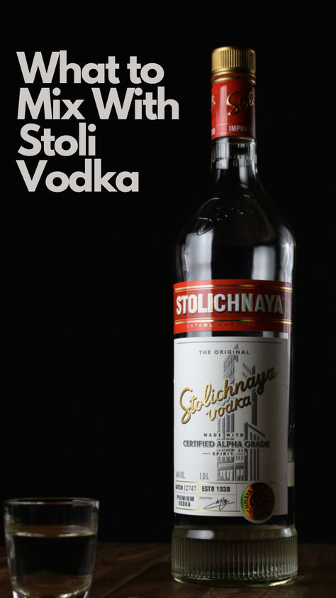 12 Popular Stoli Vodka Mixers Vodka Stolichnaya, Vodka Mixers, Stoli Vodka, Best Drinks, Premium Vodka, Refreshing Cocktail, Fruit Infused, Refreshing Cocktails, By The Beach