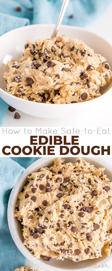 Easy Edible Cookie Dough, Eggless Cookie Dough Recipe, Cookie Dough Vegan, Cookie Dough For One, Eggless Cookie, Eggless Cookie Dough, Nutella Cookie, Edible Cookie Dough Recipe, No Bake Cookie Dough