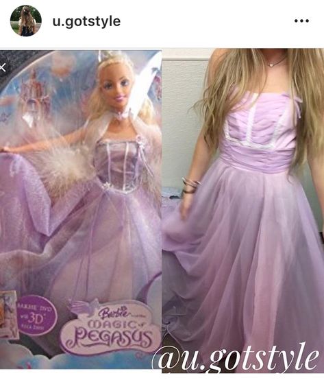 Real life Barbie dress! #foundatgoodwill #barbie #magicofpegasus Real Life Barbie, Barbie Dress, Real Life, Prom Dresses, Prom, Formal Dresses, Dresses