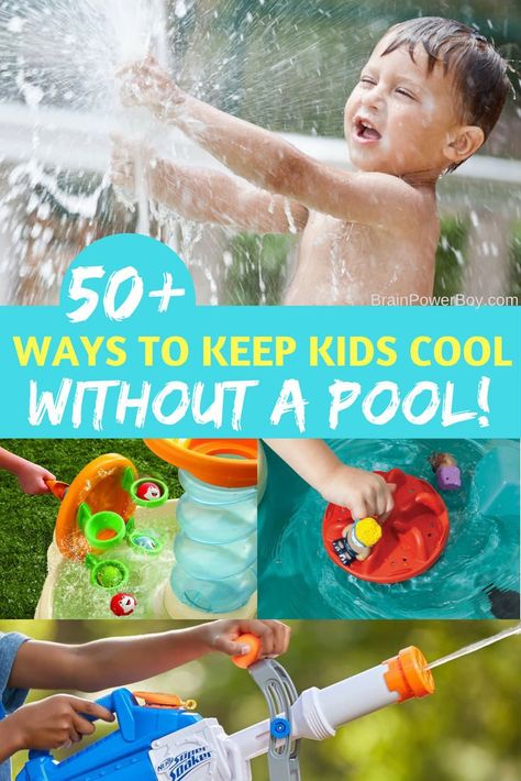 If your kids don't want to go outside because it is too hot. Or, they keep begging for a pool. We have solutions!! We found the very best backyard water toys for keeping kids cool all summer long no matter how hot it gets. BONUS: They are off screens, having fun, learning and moving around!! #backyard #waterplay #outdoor #backyardideaskids Backyard Water Play, Quiet Toddler Activities, Backyard Water Games, Backyard Water Fun, Simple Toddler Activities, Water Play Ideas, Backyard Water Parks, Fun Toddler Activities, Daycare Classroom