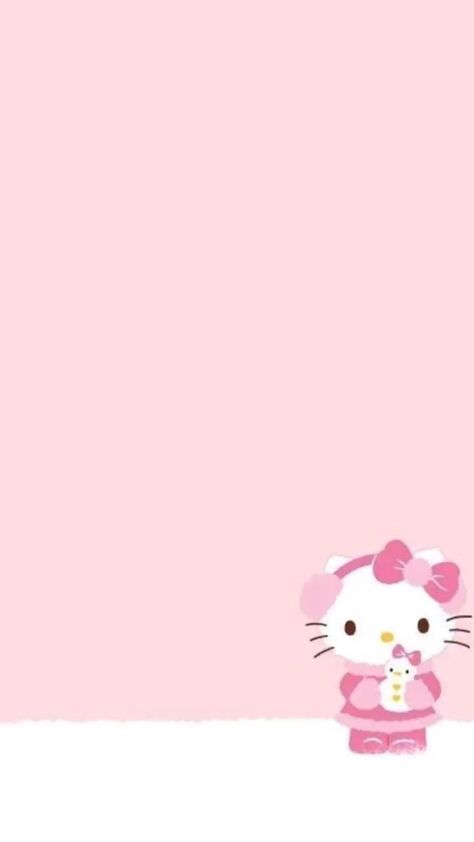 Pink Wallpaper Hello Kitty, Images Hello Kitty, Iphone Wallpaper Winter, Walpaper Hello Kitty, Wallpapers Widgets, Xmas Wallpaper, Kitty Christmas, Cute Christmas Wallpaper, Christmas Phone Wallpaper