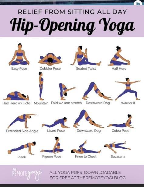 Hata Yoga, Hip Strengthening Exercises, Yoga Flow Sequence, Hip Opening Yoga, Gym Workout Guide, Morning Yoga Routine, Daily Yoga Workout, Hip Openers, Relaxing Yoga