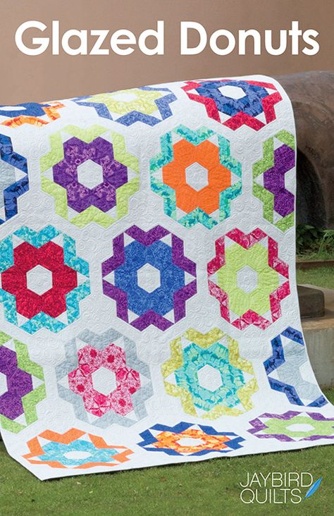 Jaybird Quilts: Introducing My Latest Pattern: Glazed Donuts!! Forest Quilt, Jaybird Quilts, Glazed Donuts, Glazed Donut, Quilt Sewing Patterns, Jay Bird, Donut Glaze, Sewing Design, Quilting Tips