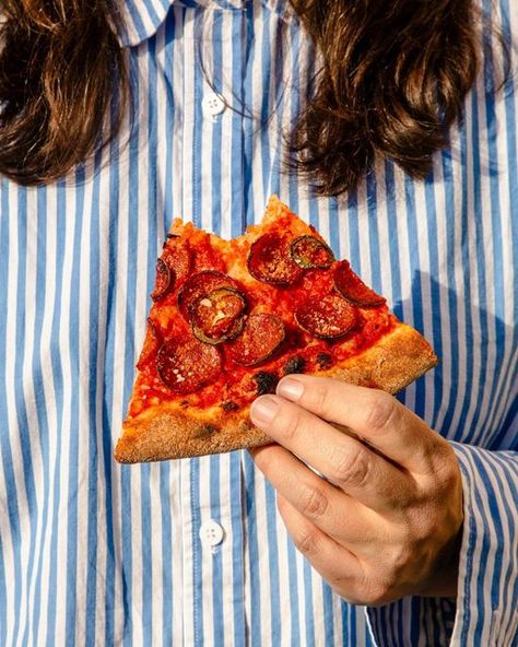 Nicola Parisi on Instagram: "PIE DAY 🍕✨ The hype is for real, @rose.pizzeria is what’s up and they’re the nicest folks too. Photographed for @mommenpop with spritzes galore over a year ago now, what is time 🥂" Pizza Station, Red Pizza, Creative Pizza, Pizza Photo, Pizza Branding, Pizza Pockets, Pizza Company, Pie Day, Food Photoshoot