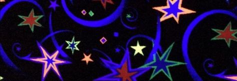 Neon Banner Twitter, Space Banner Twitter, Bright Banner Discord, Fire Banner Aesthetic, Banner Wallpaper Backgrounds, Soundcloud Banner Y2k, 2048 X 1152 Pixels Banner, 2000s Discord Banner, Clowncore Header