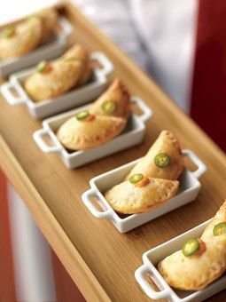 Mini Empanadas Wedding Color Schemes Pink, Color Schemes Pink, Catering Stations, Chipotle Catering, Catering Appetizers, Mini Empanadas, Catering Recipes, Catering Decor, Holiday Catering