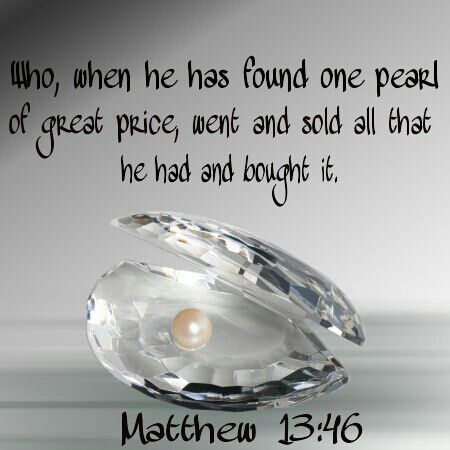 Matthew 13:46 ~ the kingdom of heaven is a pearl of great price! Pearl Quotes, Pray Big, Wisdom Bible, Grit And Grace, Pearl Love, Healing Heart, Scripture Pictures, Prayer Verses, Prayer Book