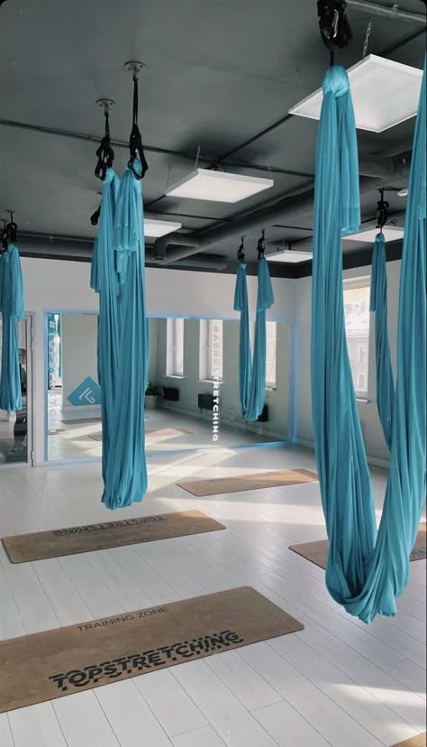 Luxurious Gym, Yoga Room Design, Weight Equipment, Air Yoga, Summer Body Workout Plan, Aerial Yoga Poses, Yoga Studio Design, Ventura California, Summer Body Workouts