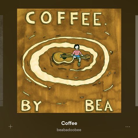 Coffee - beabadoobee Coffee Music, Song Suggestions, Music Love, Music Stuff, Movies And Tv Shows, Album Covers, Mood Board, Novelty Sign, Songs