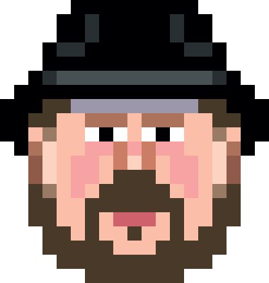 EBY-watch-Markus-Persson- (Notch) Pixel Portrait, Markus Persson, Minecraft Pe, Minecraft, Art