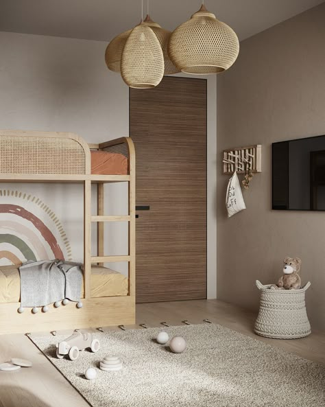 Beige apartment on Behance