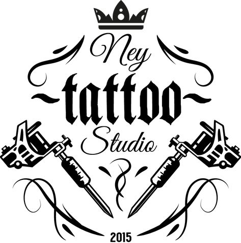 Tattoo Studio Logo Ideas, Tattoo Shop Logo Design, Tattoo Artist Logo Design, Logo For Tattoo Studio, Tattoo Studio Logo, Tattoo Machine Art, Tattoo Poster, Tattoo Posters, Studio Tattoo