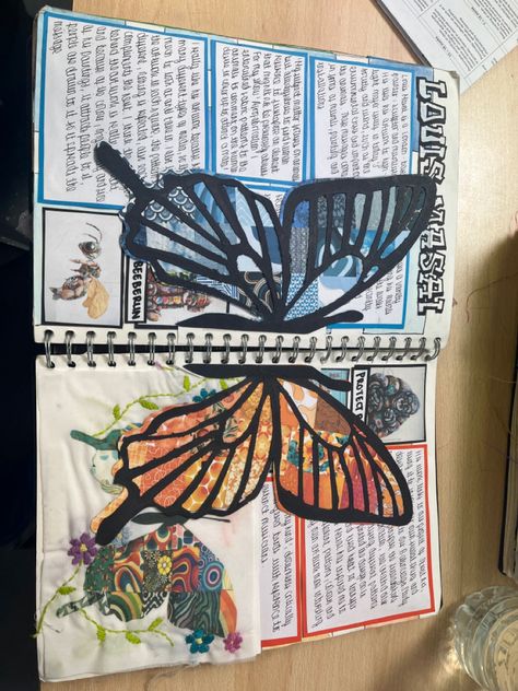 Gcse Art Coursework Ideas, A Level Art Textiles, A Level Design Sketchbook, Fine Art Gcse Sketchbook Ideas, Gcse Art Sketchbook Insects, Natural Forms Art Ideas, Alexander Mcqueen Artist Research Page, Natural Forms Gcse Artists, Gcse Textiles Sketchbook Inspiration