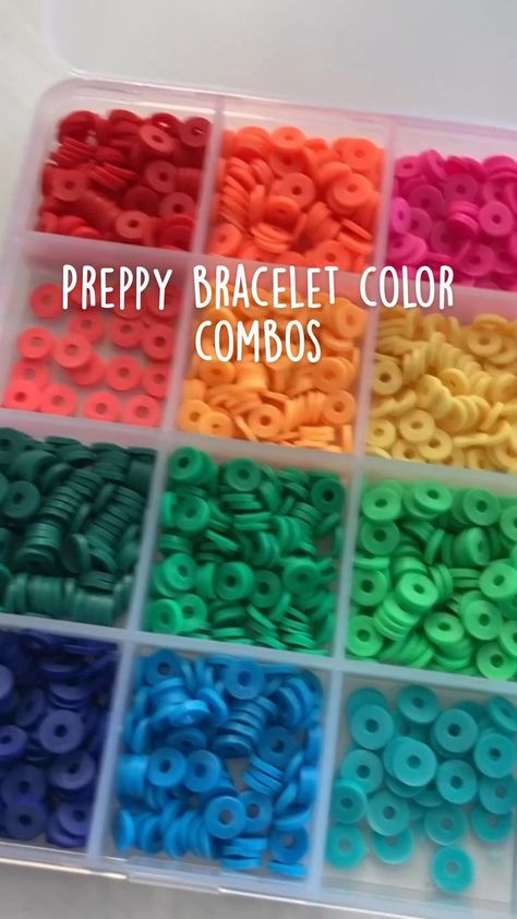 Crafts Preppy, Bracelet Color Combos, Bracelets Bead, Preppy Bracelets, Diy Crafts For Girls, Preppy Jewelry, Diy Bracelets Tutorials, Pinterest Diy Crafts, Bracelets Handmade Diy