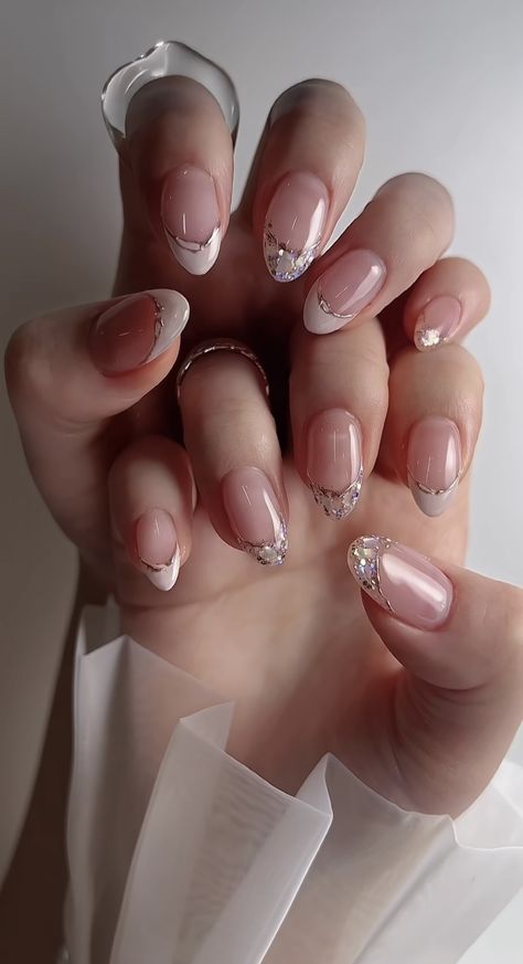 Elegant Touch Nails, Ootd Instagram, Hello Nails, Hippie Nails, Gel Nails Diy, Minimal Nails, Casual Nails, Blush Nails, Glow Nails