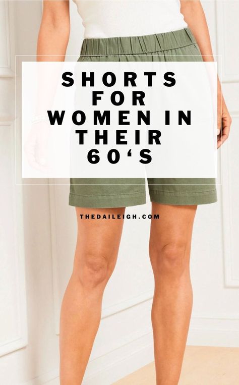 How to Style Shorts for Women Over 60 https://whispers-in-the-wind.com/category/outfits/?how-to-style-shorts-for-women-over-60 Shorts Outfits Women Over 60, How To Style Shorts For Women, How To Style Shorts Outfits, Longer Shorts Outfits Women, Womens Shorts Outfits, Summer Shorts Outfits For Women, Womens Linen Shorts, Summer Wardrobe Capsule, Over 60 Outfits