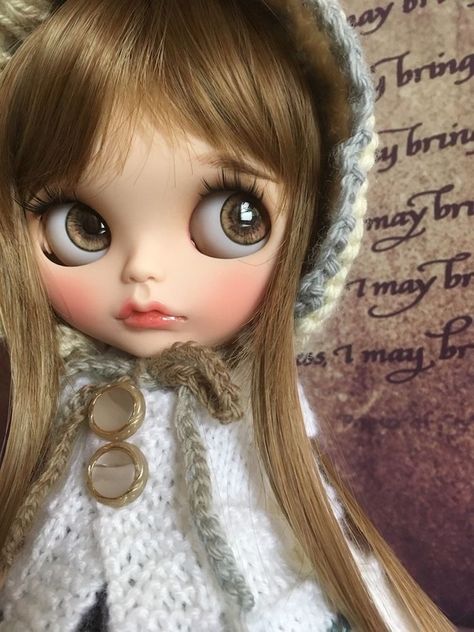 Blythe Outfit, Blythe Custom, Victorian Dolls, Unique Dolls, Old Dolls, Pretty Dolls, Blythe Doll, Doll Face, Just Girly Things