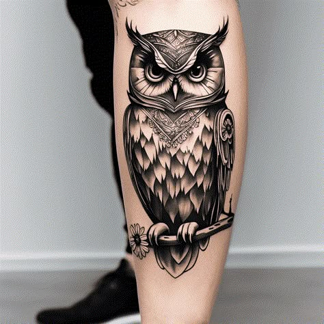 40 Owl Tattoo Ideas Created With AI | artAIstry Owl Tattoo Ideas, Mens Owl Tattoo, Owl Tattoo Meaning, Tattoo Designs With Meaning, Realistic Owl Tattoo, Geometric Owl Tattoo, Collage Tattoo, Designs With Meaning, Owl Tattoo Drawings