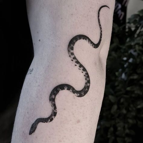 Corn Snake Tattoo, Feminine Snake Tattoo, Pearl Tattoo, Corn Snake, Dot Work Tattoo, Dark Tattoo, Realism Tattoo, Snake Tattoo, Fine Line Tattoos