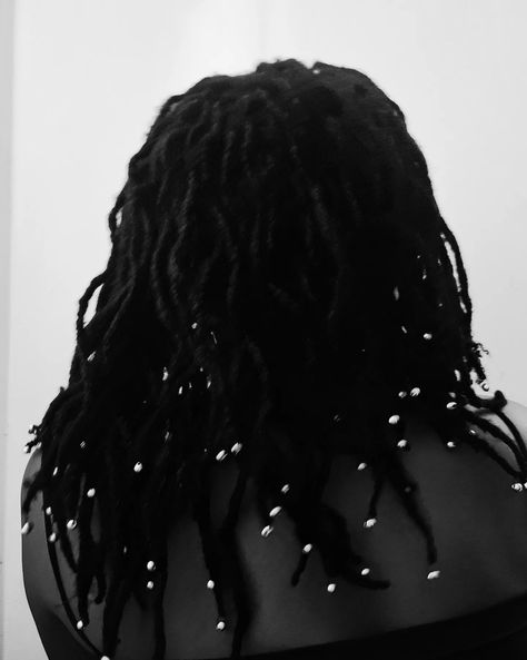 🌑 . . #locjourney #girlswithlocs #shaylocs #dreadlocks #locsprinkles #beadedlocs #locstylesforwomen #naturalhairstyles #teamlocs #loccommunity #naturalylocd #loclife #loclove #locs #locskenya #womenwithlocs #healthyhair #locnation #loclove #locsndreads #thelocblock #loctribeke #kenyanlocdcommunity Loc Fro, Black Locs Aesthetic, Locs Aesthetic Faceless, Long Interlocked Locs, Locs Aesthetic, Locs Black Women Aesthetic, Healthy Locs Aesthetic, Black Locs, Loc Accessories