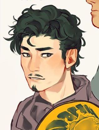 Facial Hair Reference, Hair Reference, Green Hair, Facial Hair, A Drawing, Facial, Green, Hair