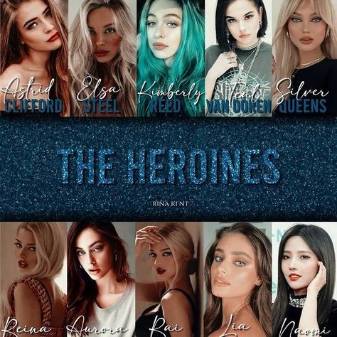 Meet Rina Kent's unforgettable heroines who are strong, determined, and passionate in their quest for #Empire_Series_Rina_Kent #Royal_Elite_Series_Rina_Kent #Spicy_Booktok #Elsa_Steel Spicy Booktok, Elsa Steel, Novel Aesthetic, Royal Elite Series, Acotar Funny, Empire Series, Book Hangover, Rina Kent, Novel Characters