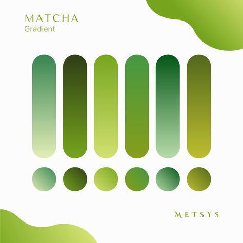 { #gradients #colors #green #designers #matcha #design #ideas #inspired } Green Gradient Palette, Matcha Color Palette, Matcha Design, Matcha Color, Color Board, Green Palette, Flower Care, Colors Green, Colour Board