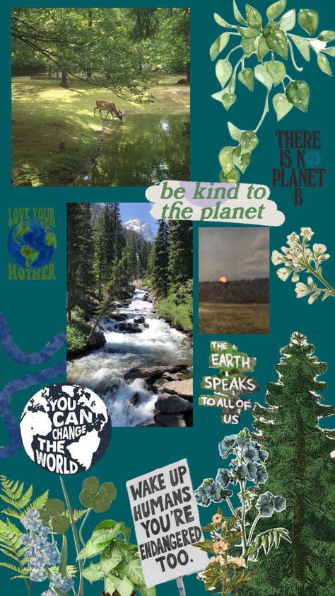 Earth Day Instagram Post, Earth Day Instagram Story, Earth Day Collage, Earth Collage, Saving Earth, Planet Love, Theme Nature, Love The Earth, Journal Spreads