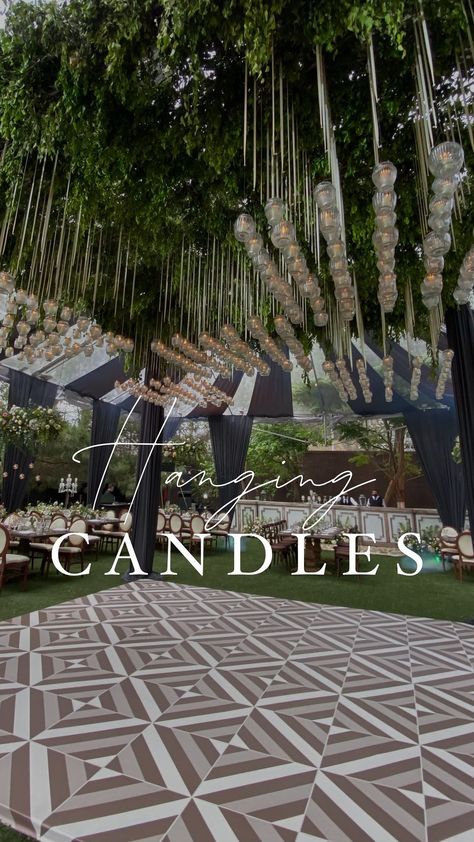 addyflorales on Instagram: Installation Decor for the dance Floor with a aluminum Truss structure, greenery and hanging candles for modern and romantic look .… Dance Floor Installation, Hanging Candles Wedding, Truss Structure, Dance Floor Wedding, Hanging Candles, Romantic Look, Wedding Candles, Floor Installation, The Dance