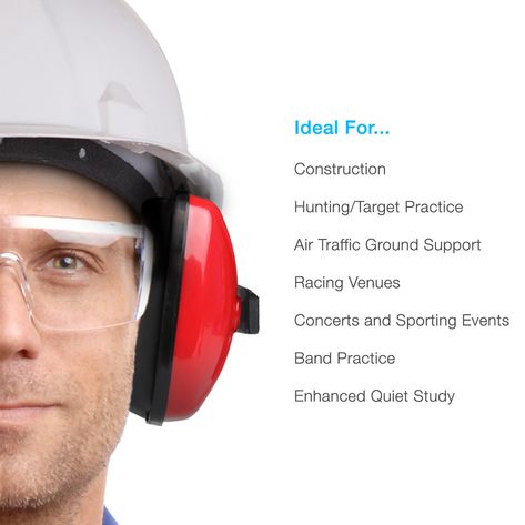 Cyber Acoustic Professional Safety Lightweight Ear Muffs for Hearing Protection and Noise Reduction for Construction Work Hunting and Shooting Ranges ACS310 -- Want to recognize a lot more, click on the photo. (This is an affiliate link). #woodworkingtools Target Practice, Ear Muffs, Hearing Protection, Construction Work, Noise Reduction, Earmuffs, Sport Event, Woodworking Tools, Hunting