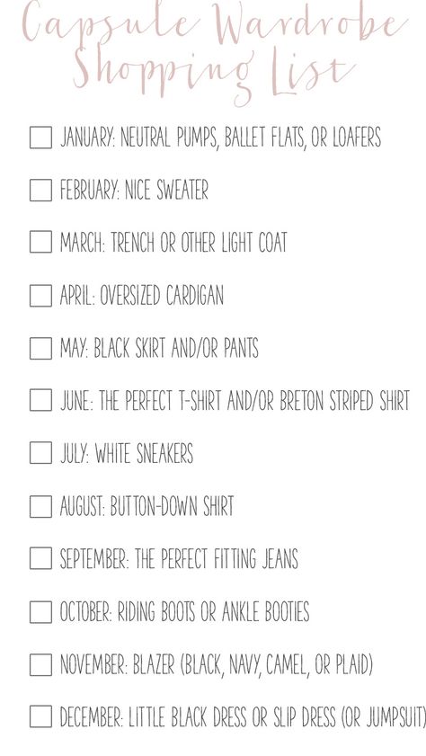 Shopping List: How to Build a Capsule Wardrobe One Month at a Time #fashion #basics #minimalist #wardrobe #fashionbasicsminimalistwardrobe See how to build the perfect capsule wardrobe over the course of 2019. Neutral Pumps, Breton Stripe Shirt, Build A Capsule Wardrobe, Perfect Capsule Wardrobe, Fashion Basics, Light Coat, Minimalist Wardrobe, Oversized Cardigan, One Month