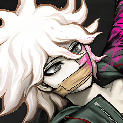 Komaeda Icon, Danganronpa Art, Arte Monster High, Danganronpa Funny, Nagito Komaeda, Danganronpa 3, Danganronpa Characters, Game Icon, Nagano