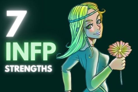 INFP STRENGTHS Infp Male, Creepy Poems, Infp T Personality, Black And White Thinking, Infp Personality Type, Types Of Kisses, Mbti Type, Emotional Depth, Introvert Problems