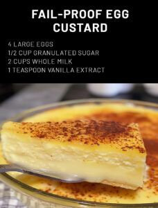 Fail Proof Egg Custard, Greek Desert, Egg Custard Pie Recipe, Baked Egg Custard, Custard Recipe Easy, Egg Custard Recipes, Savoury Bites, Egg Custard Pie, Custard Pie Recipe