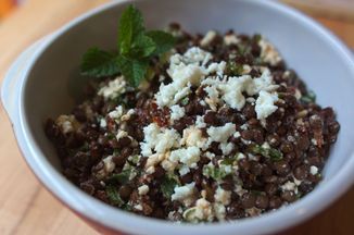 Springtime or Anytime Lentil Salad Recipe on Food52 recipe on Food52 Laura Calder, Lentils Recipes, Lentil Salad Recipes, French Lentils, Goat Cheese Recipes, Food Network Canada, Summer Side Dishes, Lentil Salad, French Cooking