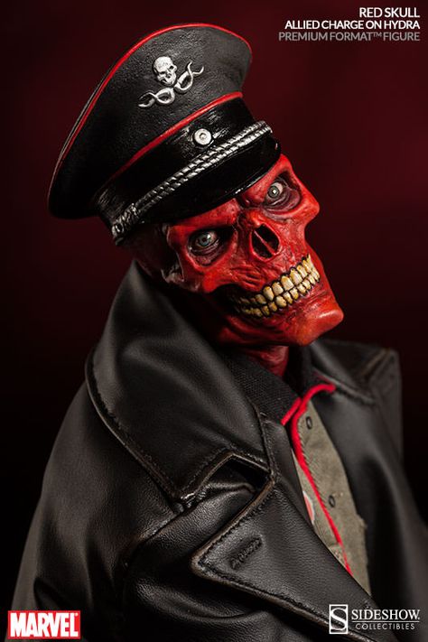 Red Skull Marvel, Skull Statue, Collectibles Toys, Marvel Cartoons, Collectible Toys, Marvel Villains, Action Toys, Marvel Cosplay, Marvel Comic Universe