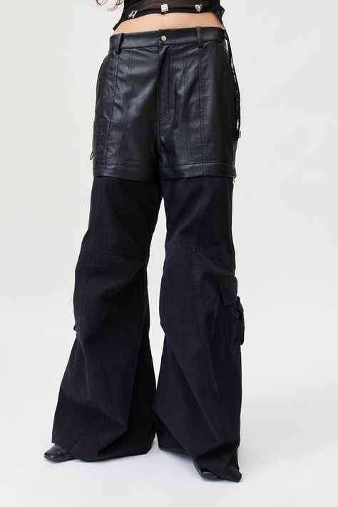 Private Policy Vegan Leather Combo Pant Peter Do, Vegan Leather, Leather Pants, Urban Outfitters, Sign Up, Pants, Leather, Trousers, Leather Trousers